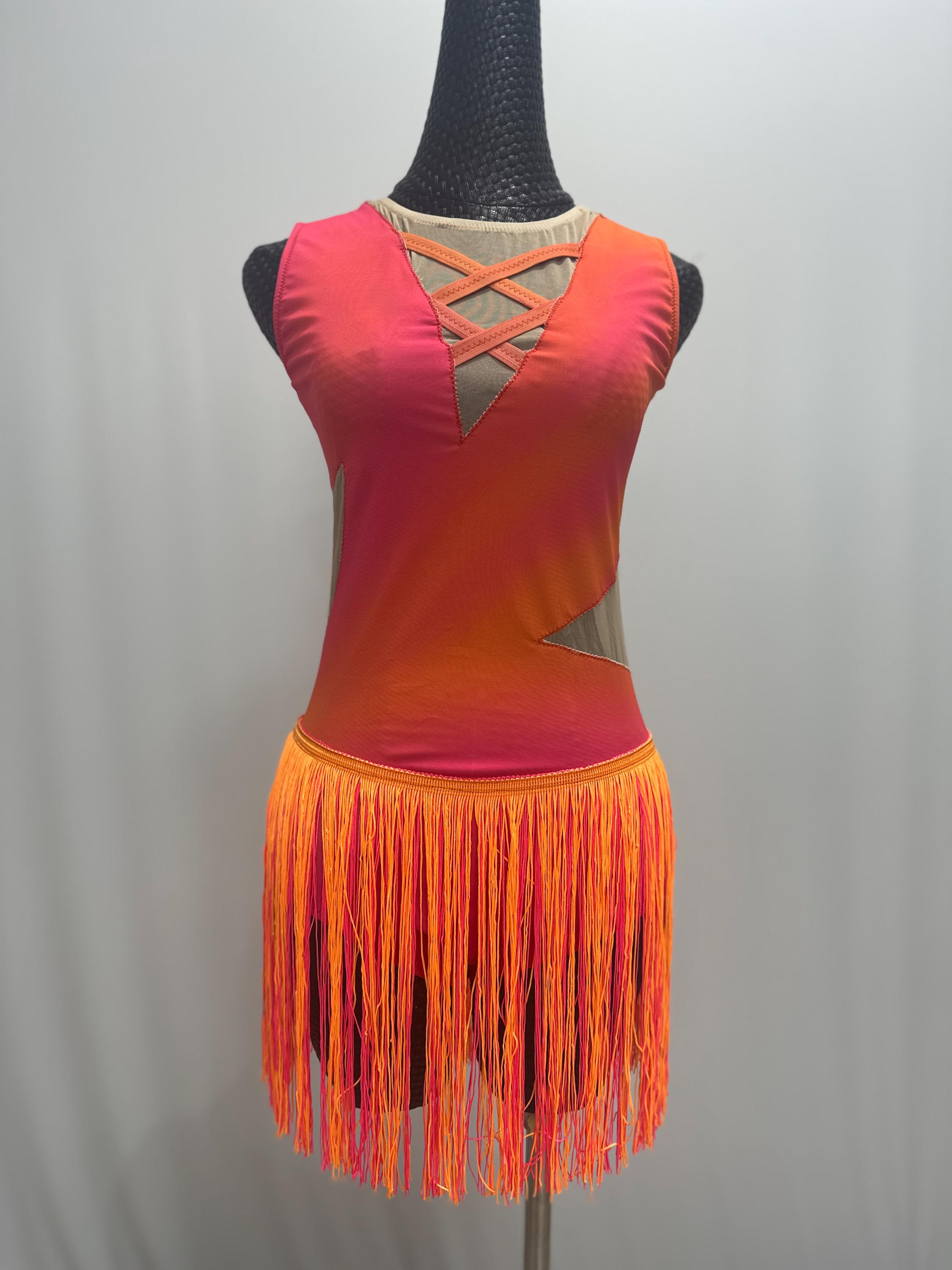 orange skating dress Amazon.com: JoyCan Orange Sleeveless Figure Skating Dress for Women with  Stretch Fabric Beautiful Ice Skating Outfit : Clothing, Shoes & Jewelry