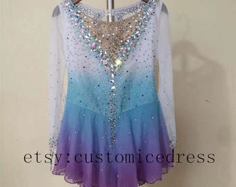 Women Competition Ice Skating Dress for Girls Custom Ice Skating Dresses Kids