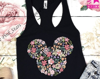 Flower Tank Top, Epcot Flower And Garden Festival Shirt E4146