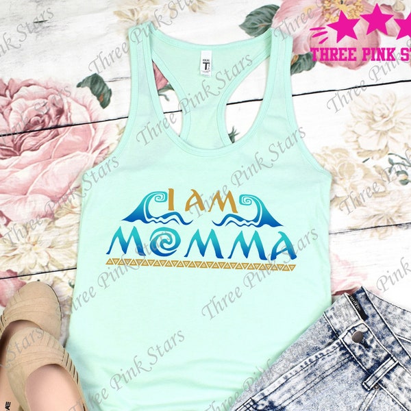 Moana Tank Top, Moana Mom Tank Top, Polynesian Tank Top E4945