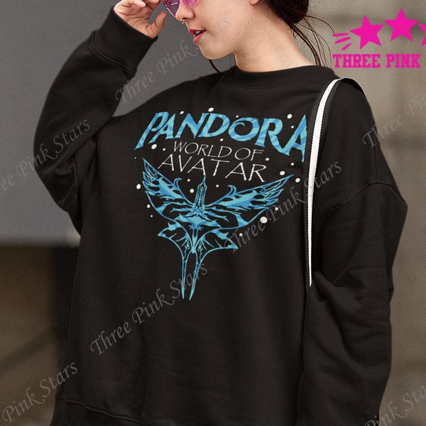 Pandora Avatar Sweatshirt, Pandora National Park Sweatshirt, Animal Kingdom Tee, Pandora Forest Sweatshirt, The Way of Water Tee E4150