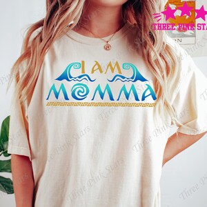 Moana Comfort Colors Shirt, Moana Mom Shirt E4945