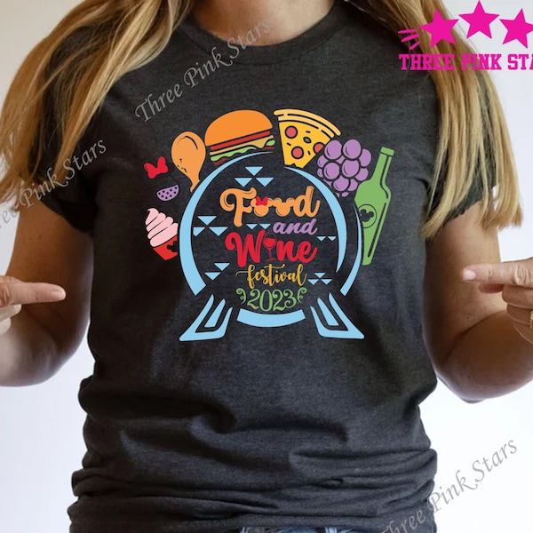 Food and Wine Festival Shirt Etsy