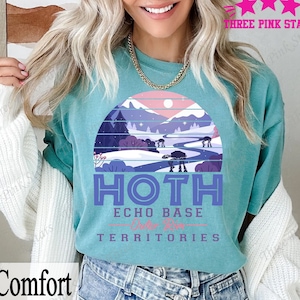 Star Wars Comfort Colors Shirt, Hoth National Park Shirt, Hoth Planet Shirt E4927