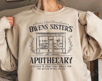 Practical Magic Sweatshirt, Practical Magic Movie, Apothecary Sweatshirt, Basic Witch Sweatshirt E4905