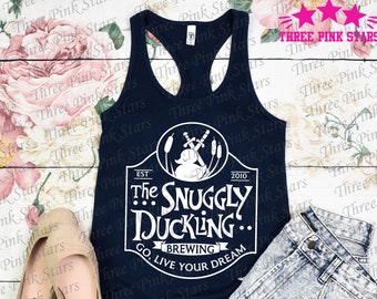 Tangled Tank Top, Snuggly Duckling Tank Top, Rapunzel Tank Top E3718