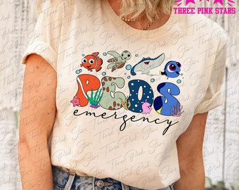 Pediatric Emergency Nurse Shirt, PEDS ER Shirt, Peds Emergency Er Rn Graduation Gift E5266