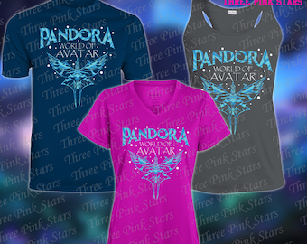Pandora Avatar Dry Wick Shirt, Pandora National Park Tank Top, Animal Kingdom T-shirt, Pandora Forest Shirt E4150