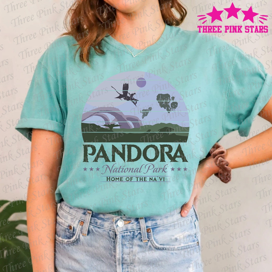 Pandora Avatar Comfort Colors Shirt, Avatar Shirt, Pandora National Park  Shirt, Animal Kingdom T-shirt, Pandora Forest Shirt E5071