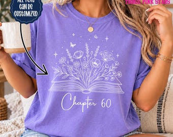 Personalized 60th Birthday Shirt/ Sweatshirt, Custom Chapter 60 Shirt E10837
