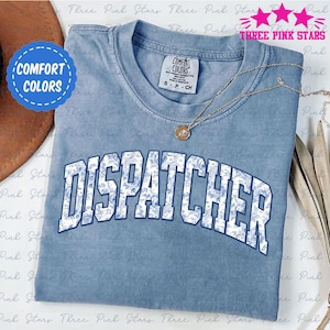 Toile Dispatcher Comfort Colors Shirt, Akutmedicinsk Dispatcherskjorta E6618