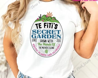 Moana Shirt - Te Fiti Shirt - Te Fiti’s Secret Garden - Princess T-shirt - Hawaiian Aulani Vacation Tee E4274