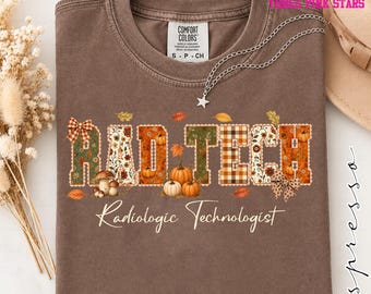 Fall Rad Tech Shirt, Autumn Radiology Tech Shirt BK000296
