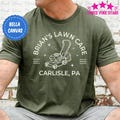 Custom Lawn Care Shirt, Funny Lawn Mowing Dad Shirt, Gift for Lawn Mower, Father Mows Shirt E6859