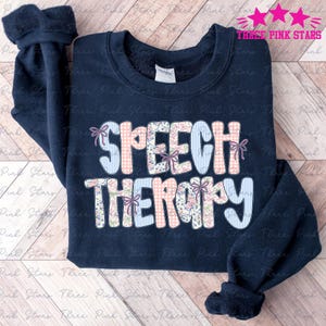 Sudadera de logopedia, regalo para logopeda, sudadera para terapeuta del habla y el lenguaje, sudadera para terapeuta del lenguaje y el habla E7013