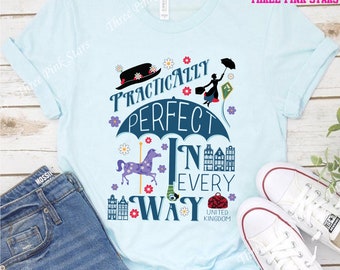 Mary Poppins Shirts, Practically Perfect in Every Way Shirt E4083