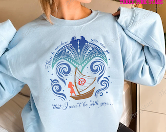 Moana & Grandma Tala Sweatshirt, Moana Manta Ray Tribal Sweatshirt E4196