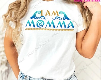 Moana Shirt, Moana Mom Shirt, Polynesian Shirt E4945