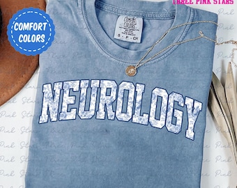 Neurologie Komfort Farben Shirt, Neurologe New Doktor Geschenk, Geschenke für Neurotechniker, Neurologie Nursing Grad Geschenk E7061