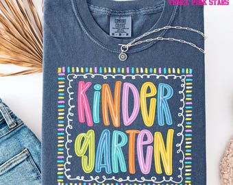 Kindergarten Shirt, Kinder Crew Teacher Shirt BK000068