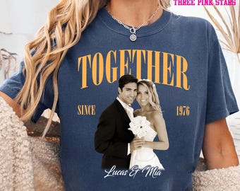 Personalized Photo Wedding Shirt, 50th Wedding Anniversary Gifts BK000070