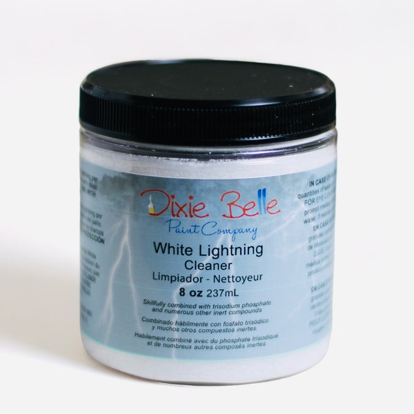 White Lightning Cleaner For Furniture Prep || Dixie Belle Paint || TSP Substitute || Same Day Shipping