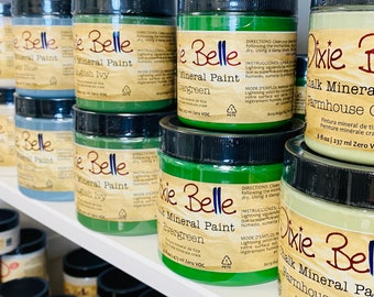 Furniture Paint || Chalk Mineral Paint Matte Finish || Dixie Belle Paint || 60 Colors || Ships Same Day