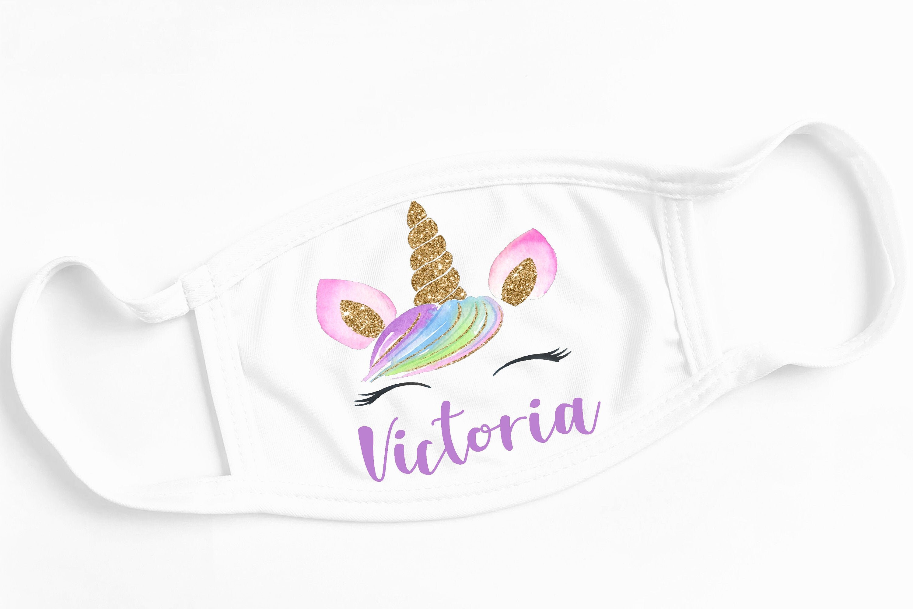 Unicorn Face Mask / Child Face Mask / Adult Face Mask / Face Mask for…