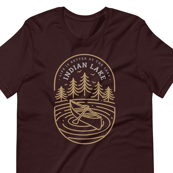 Relaxing Indian Lake Ohio, State Park, Outdoor Tshirt, Boating, Adventure, Outdoor, Relaxed Clothing, Kayak, Canoe, Gifts for her