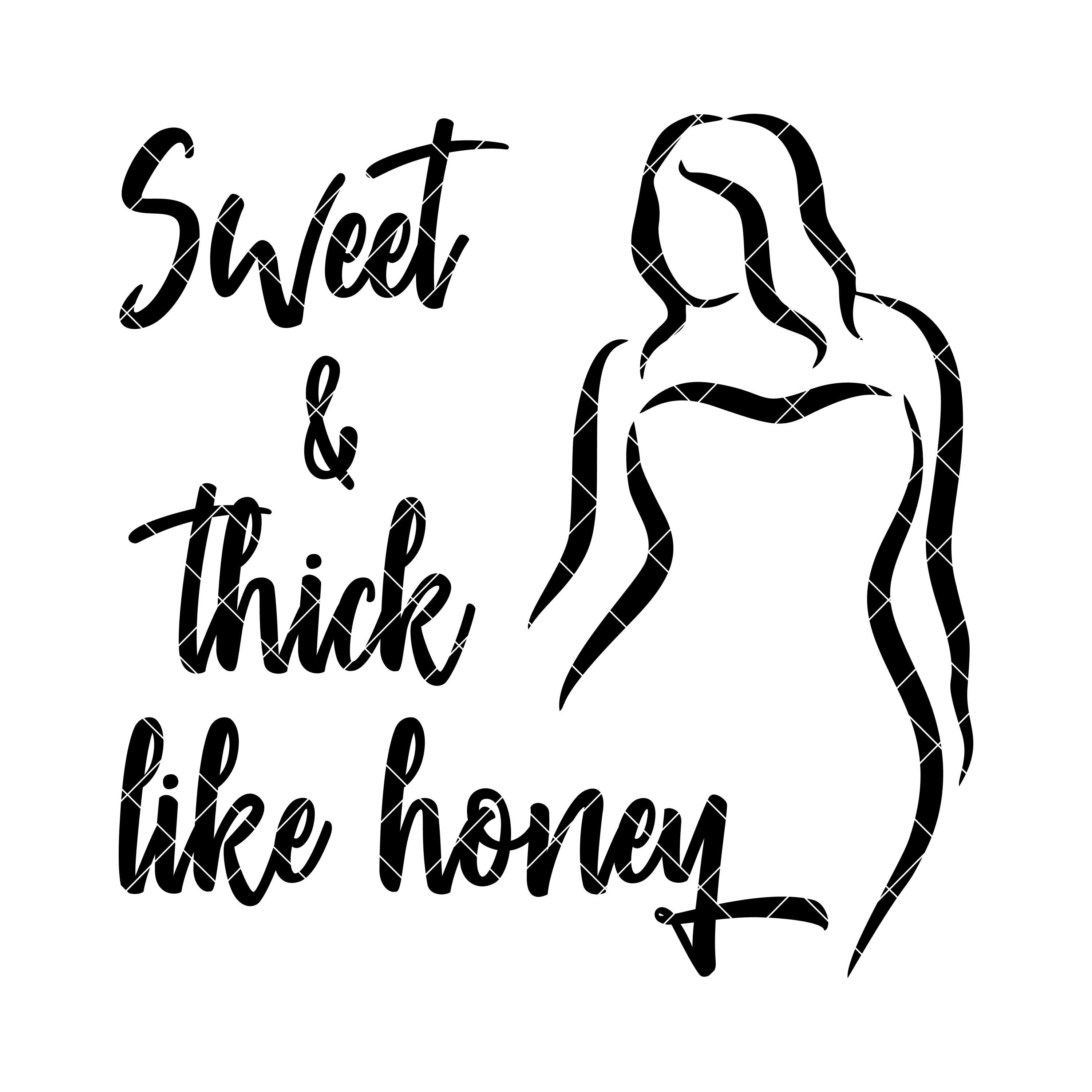 Beautiful Thick Girls Svg -  Singapore