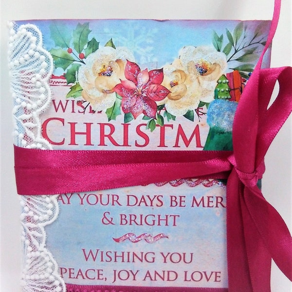 Christmas Glue Book/journal/picture book