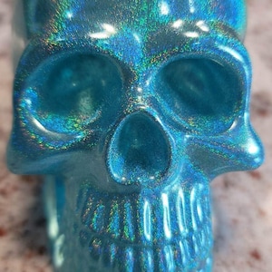 Holographic Resin Skull