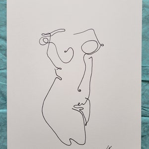Line Drawing no. 3 - Profile (original)