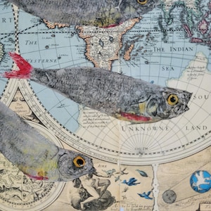 Sardinas del Mundo, Impresión de Mapas Antiguos
