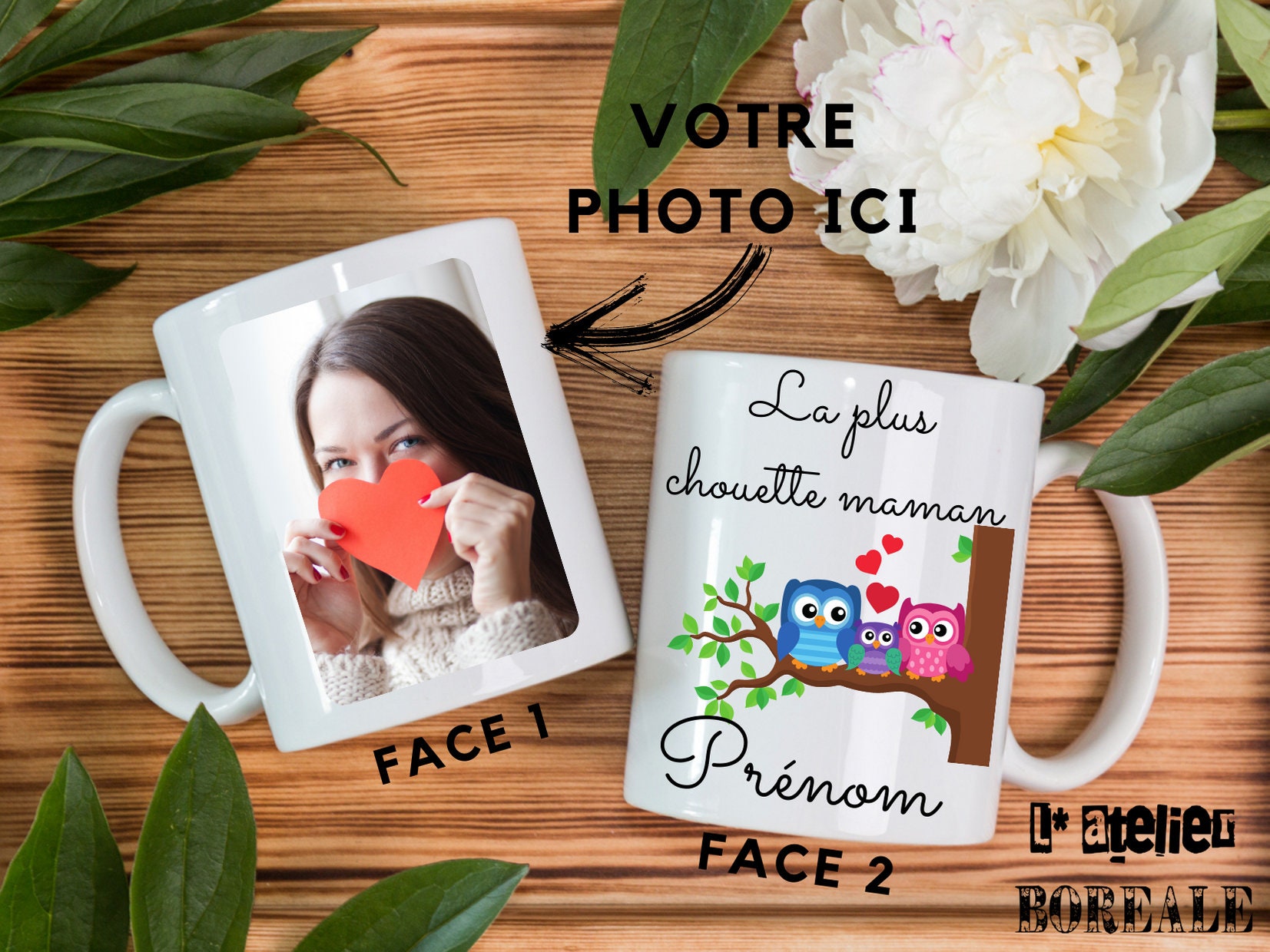 Mug à Personnaliser Cadeau Pour Maman Fête Des Mères
