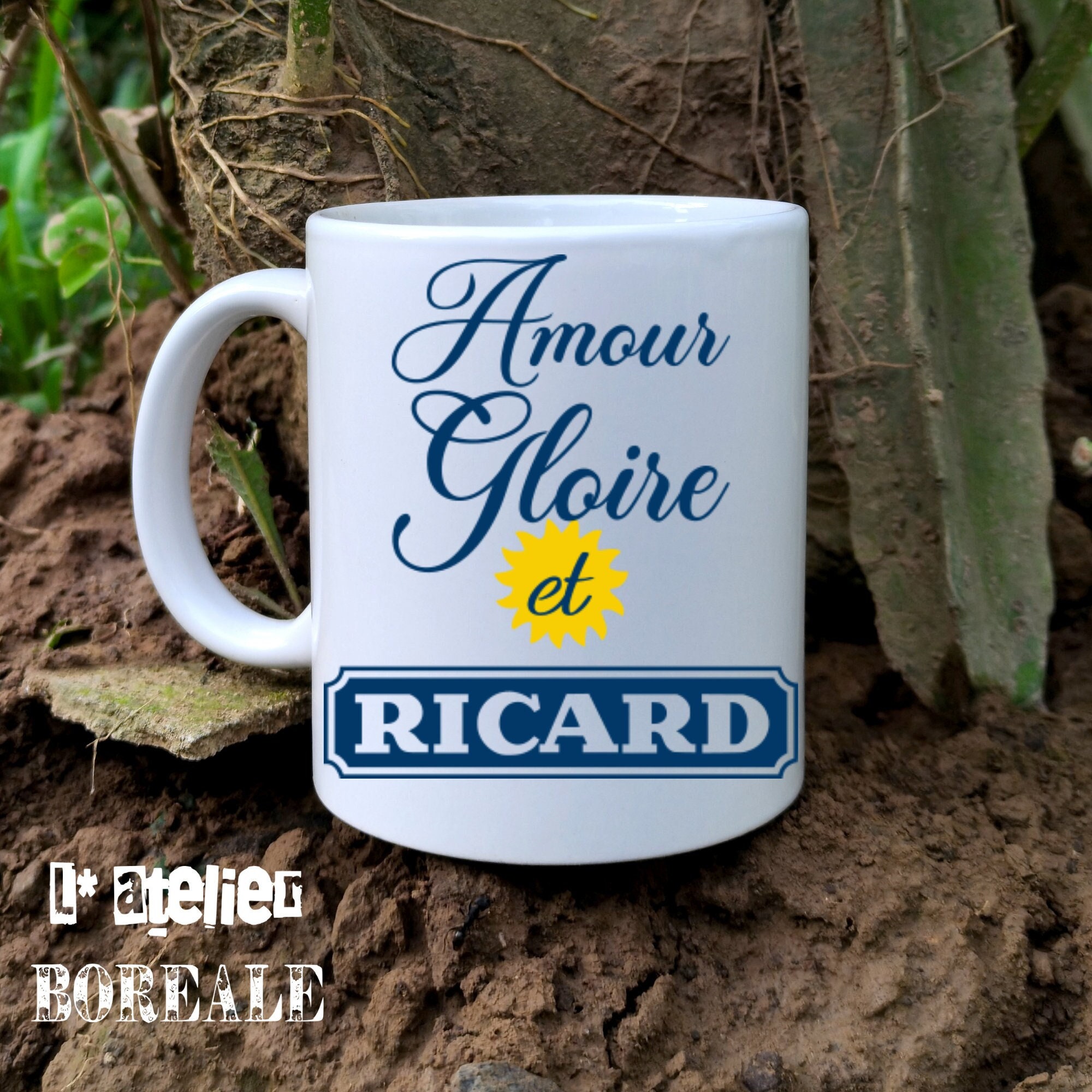 Mug Personnalisable Humour Apéro Ricard