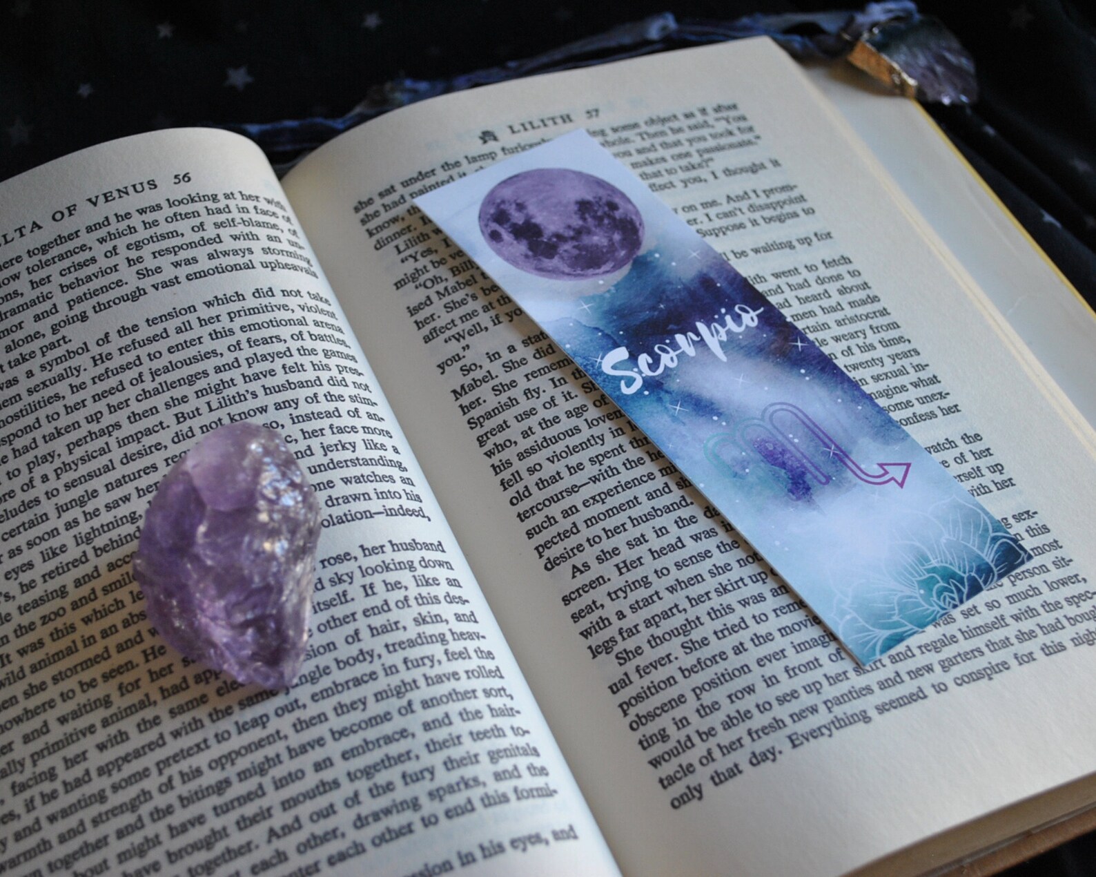scorpio zodiac bookmarks instant download printable etsy