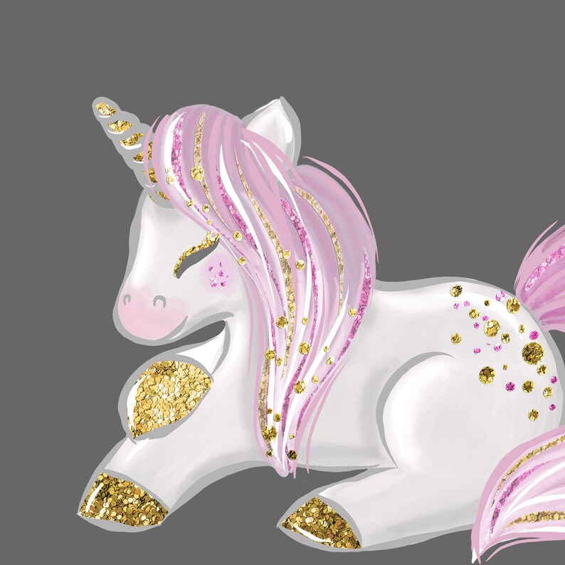 cute unicorn sublimation design png unicorn clipart unicorn etsy