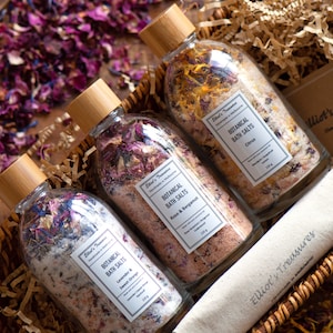 Botanical Bath Salts 220g Bottle image 1