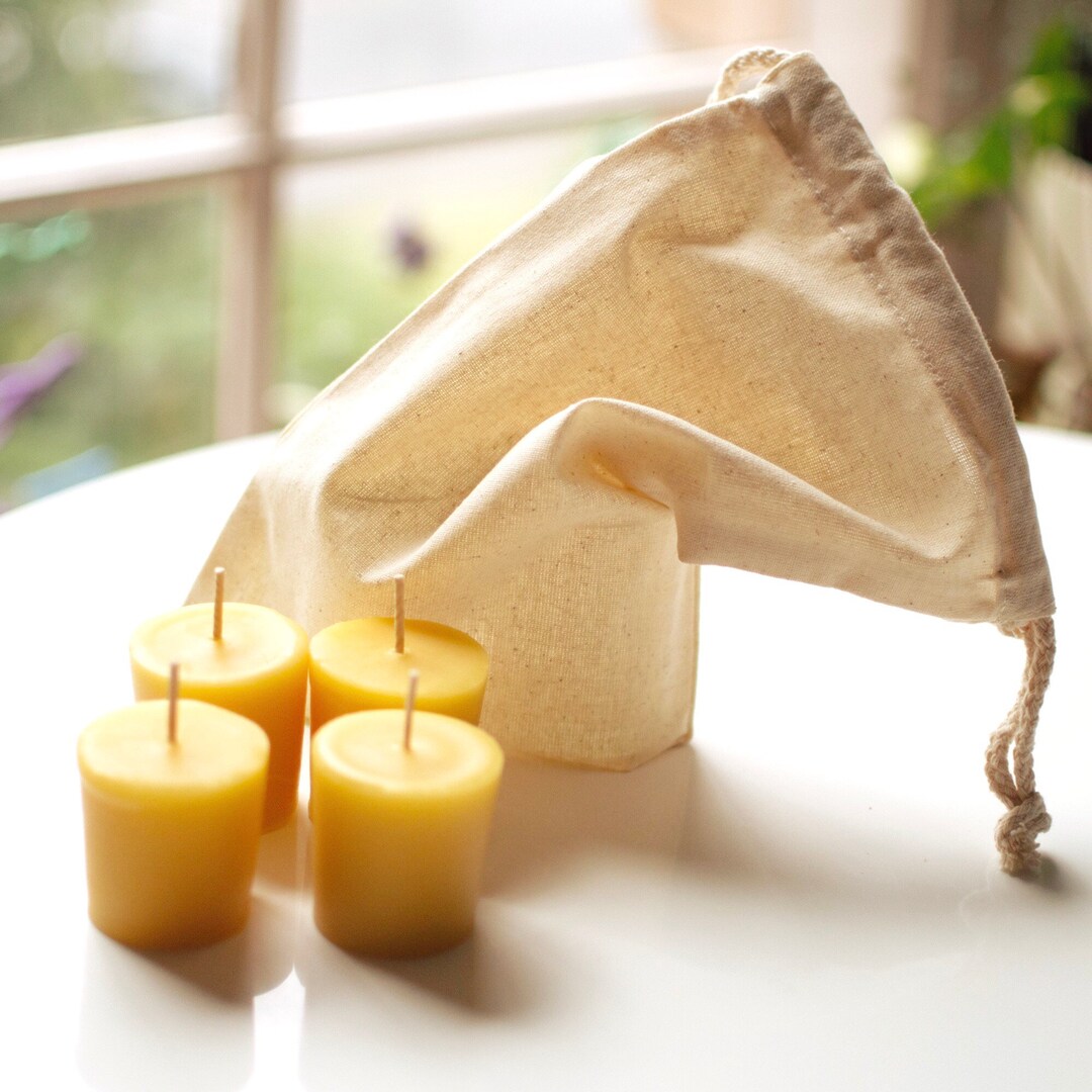 Votive Refills Pure Beeswax Candles Etsy Ireland