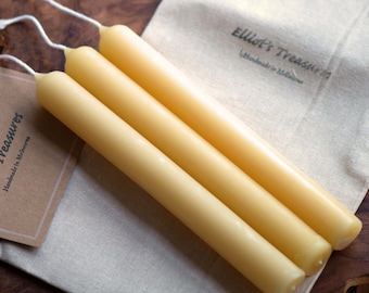 Beeswax Dinner Taper Candle