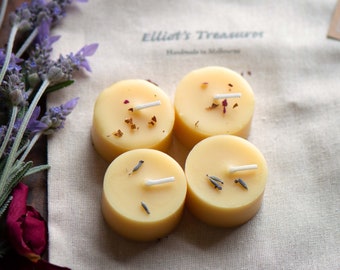 Scented Beeswax Tealight Refills - Pack of 4