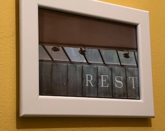Rest. Coventry Cathedral 6x4 photo.