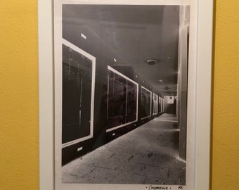 Cooperative photo A4 framed print