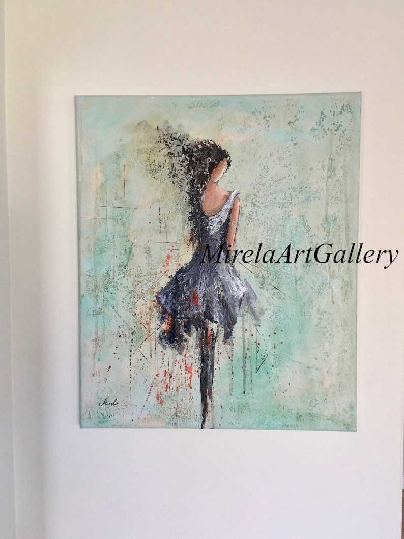 Palette Knife on Canvas Art Ready to Hang Original Abstract Etsy Canada