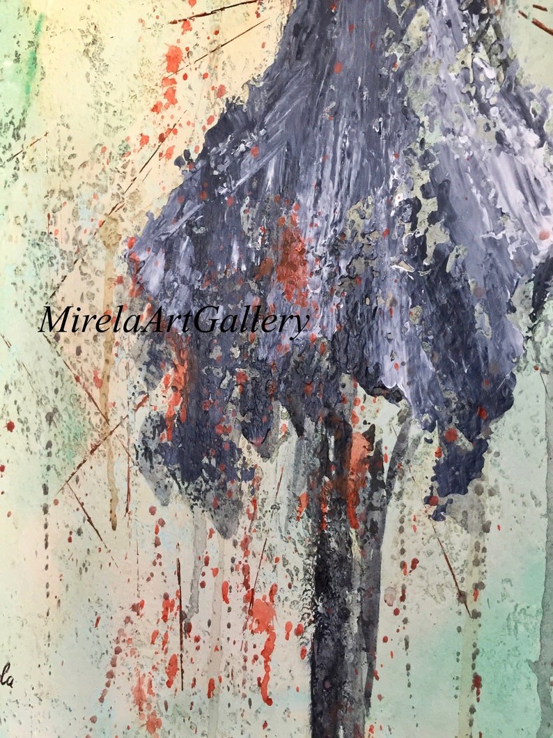 Palette Knife on Canvas Art Ready to Hang Original Abstract Etsy Canada