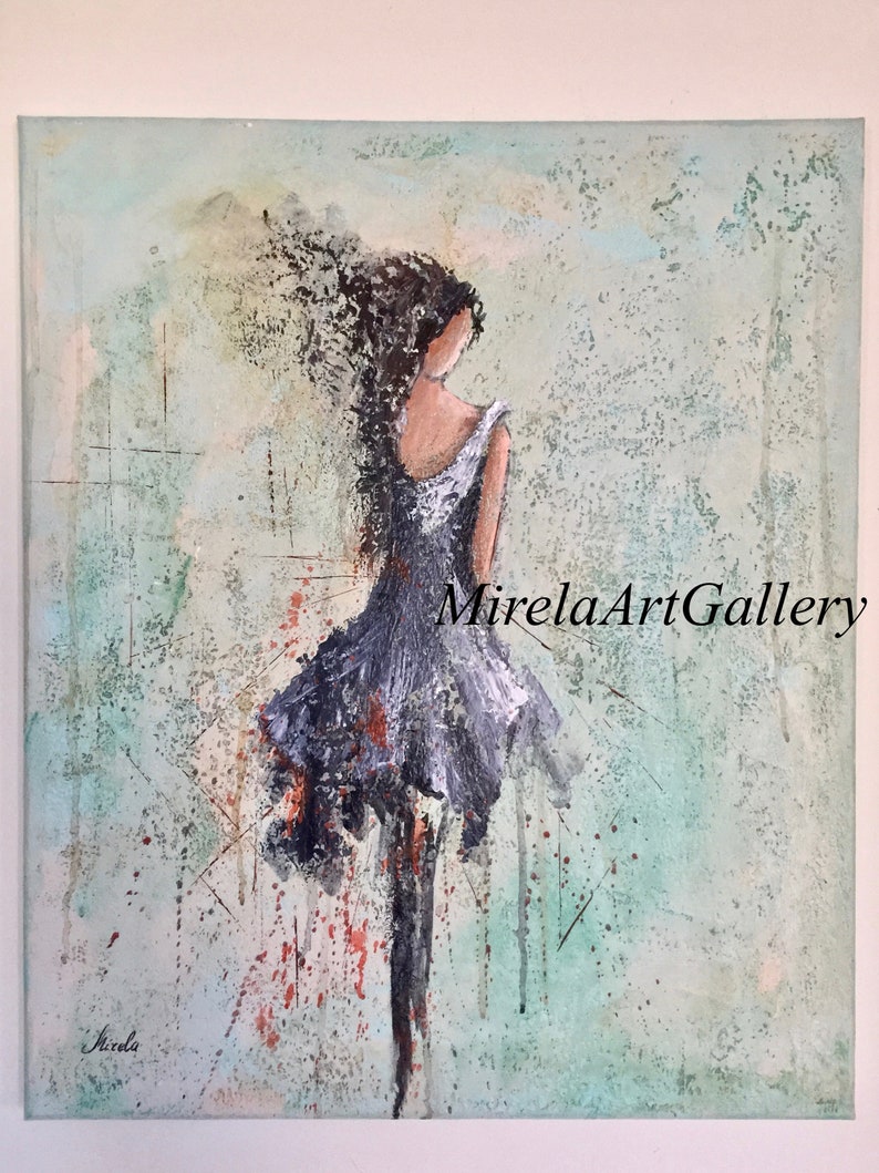 Palette Knife on Canvas Art Ready to Hang Original Abstract Etsy Canada