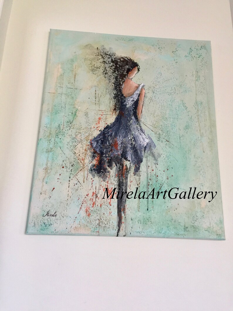 Palette Knife on Canvas Art Ready to Hang Original Abstract Etsy Canada