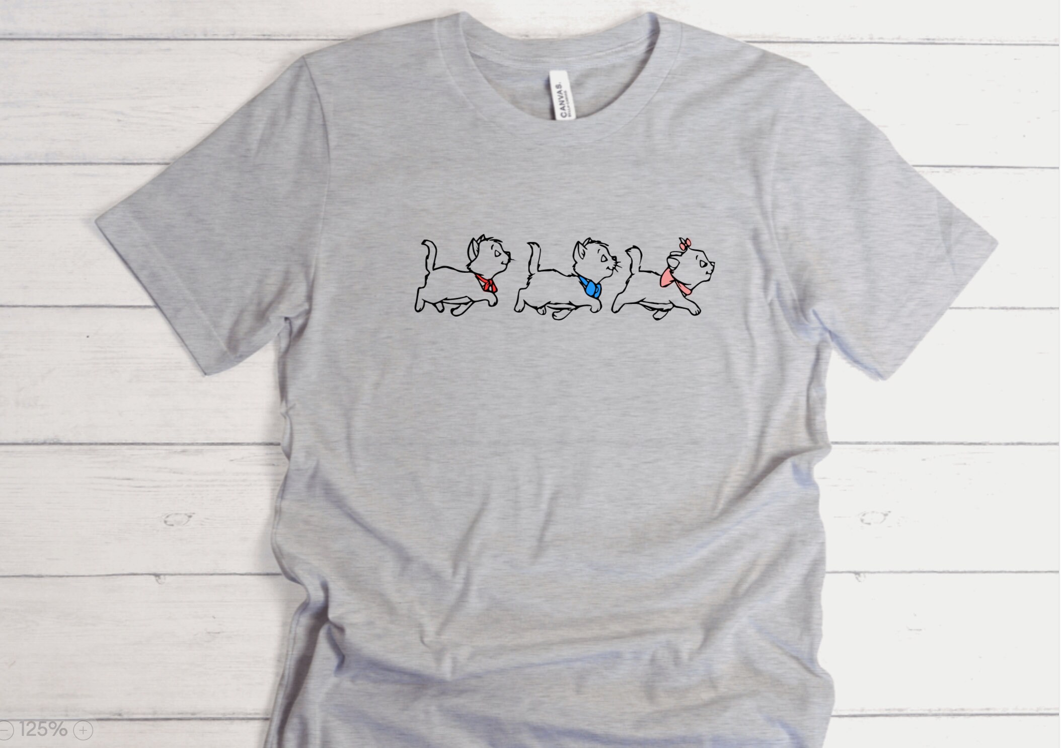 Disney's Aristocats Berlioz Marie and Toulouse Shirt and - Etsy