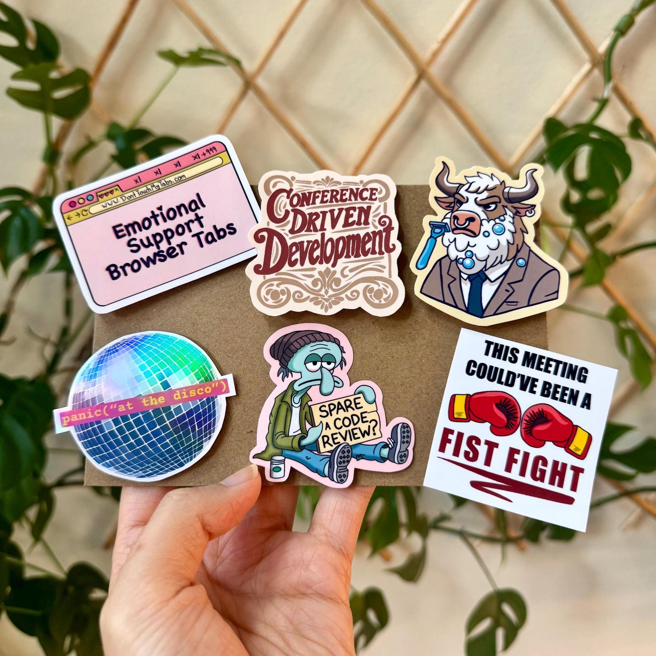 Conference Driven Development Sticker - Etsy